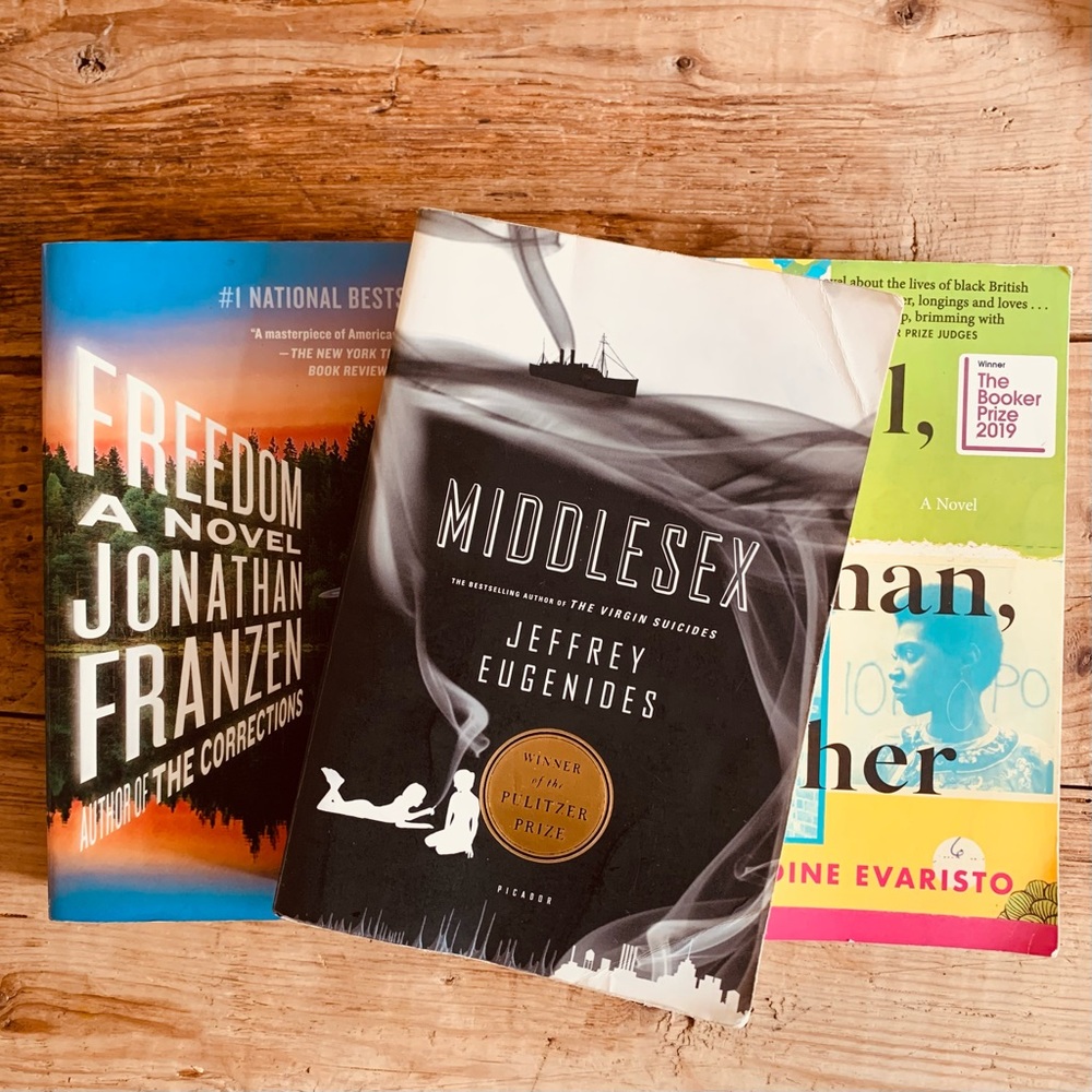 CLEARANCE Novels—Freedom, Middlesex, Girl, Woman, Other (Set of 3)